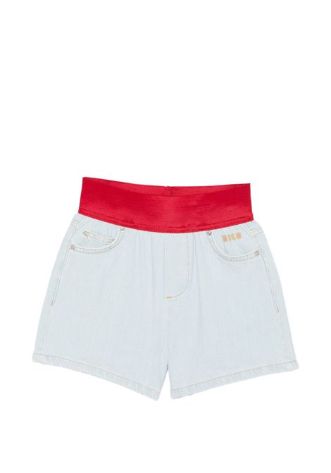 Shorts denim MSGM KIDS | S6MSJGSH039126
